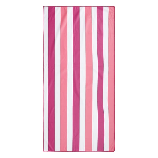 Regatta Streep Microvezel Strandlaken (Roze Violet/Roze Limonade) - Image 1