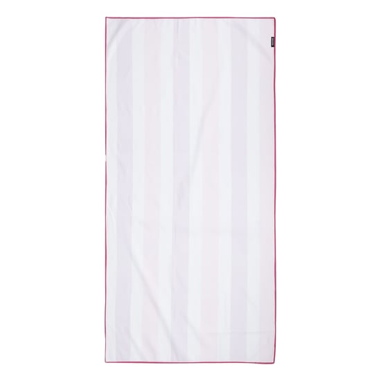 Regatta Stripe Microfibre Beach Towel (Rose Violet/Pink Lemonade) - Image 2