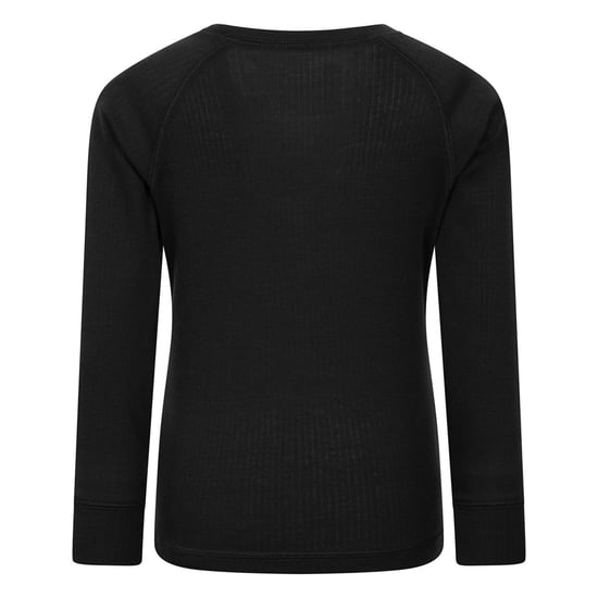 Mountain Warehouse Kinder-/kinders Talus Base Layer Top (Set van 2) (Zwart) - Image 2
