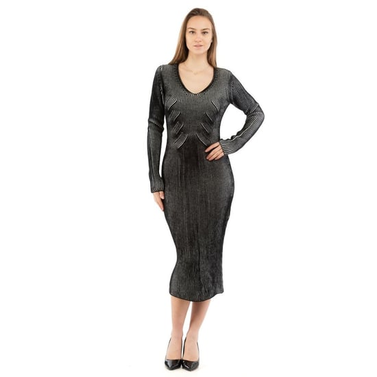 Moschino Multicolor Wool Casual Dress - Image 1