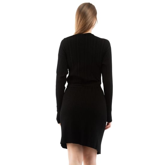 Moschino Svart Viskos Kdress - Image 2