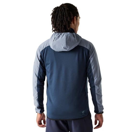 Dare 2B Heren Endurance Tweekleurige Stretch Midlayer (Kwik/Navy) - Image 2