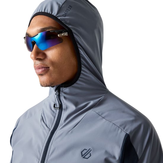 Dare 2B Heren Endurance Tweekleurige Stretch Midlayer (Kwik/Navy) - Image 3