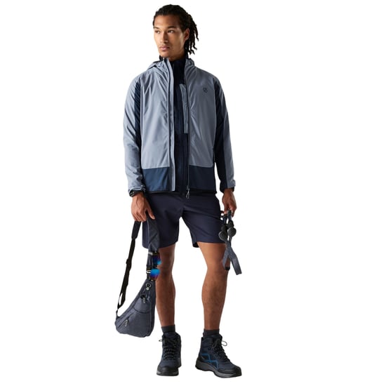 Dare 2B Heren Endurance Tweekleurige Stretch Midlayer (Kwik/Navy) - Image 4