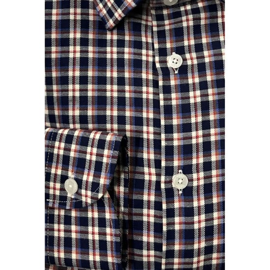 Baldinini Trend Multicolor Cotton Men Shirt - Image 4