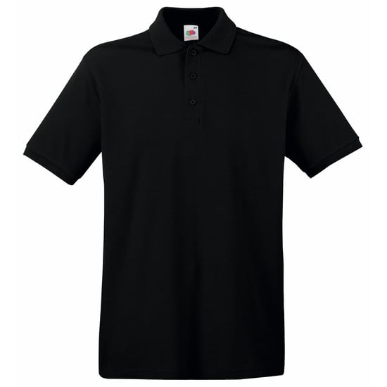 Fruit Of The Loom Premium Mens Short Sleeve Polo Shirt - Image 1