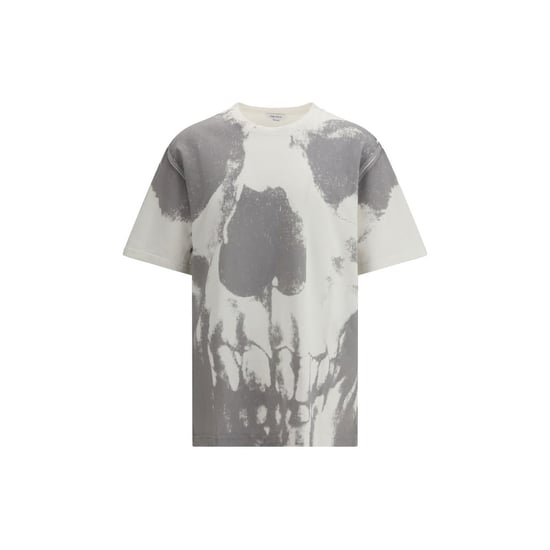 Alexander McQueen White Cotton T-Shirt - Image 1