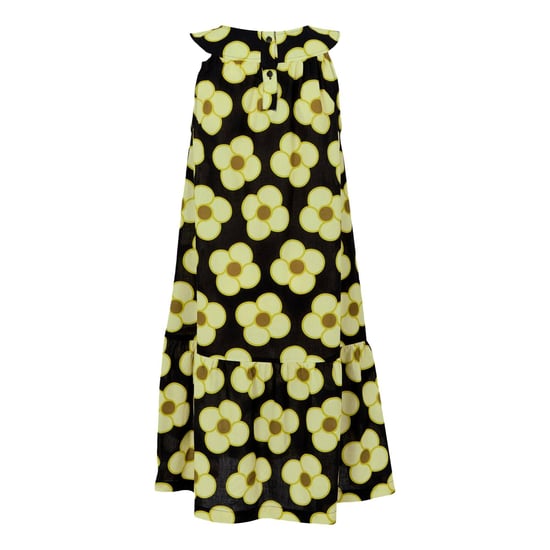 Regatta Womens/Ladies Orla Kiely II Spinning Flower Sleeveless Summer Dress (Black) - Image 2