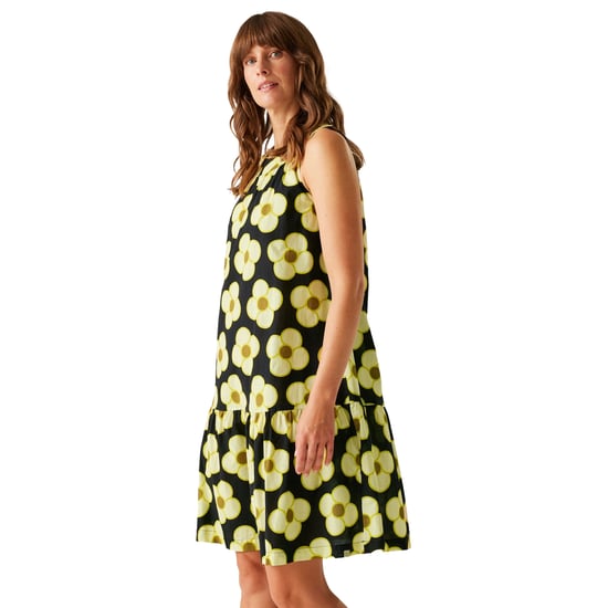 Regatta Womens/Ladies Orla Kiely II Spinning Flower Sleeveless Summer Dress (Black) - Image 4
