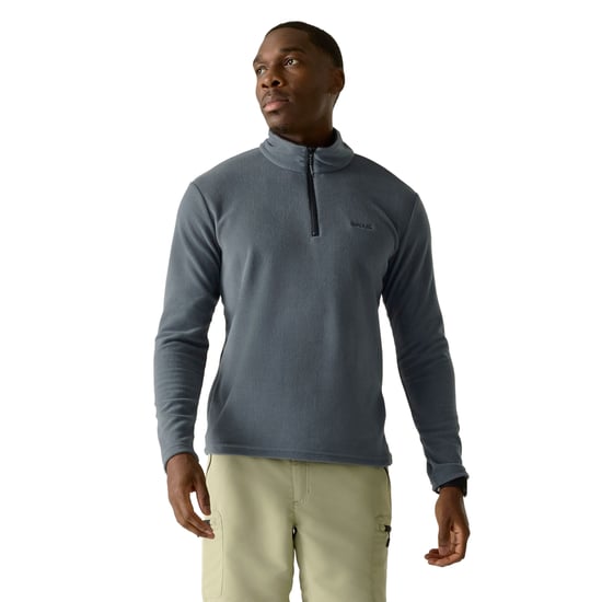 Regatta - Geweldig voor Buiten Heren Thompson Half Zip Fleece Sweater (Donkere storm) - Image 4
