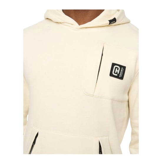 Crosshatch Heren Portville Hoodie (Neutraal) - Image 3