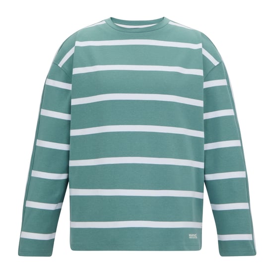 Regatta Dames/Dames Avira Sweatshirt (Ivy Mos/Wit) - Image 1