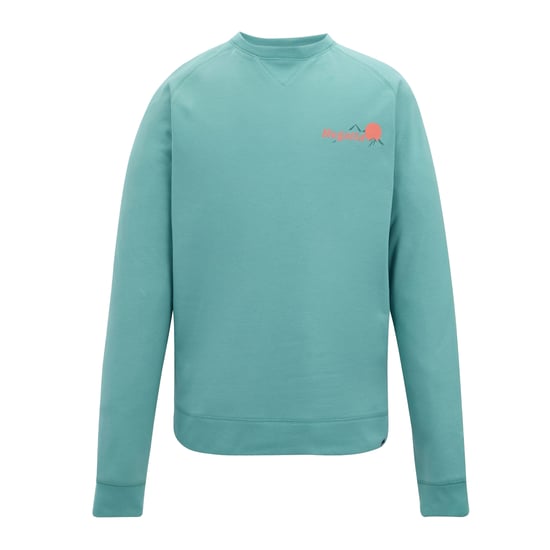 Regatta Sweatshirt med ryggtryck från Nithsdale för herrar (Arktisk grön) - Image 1