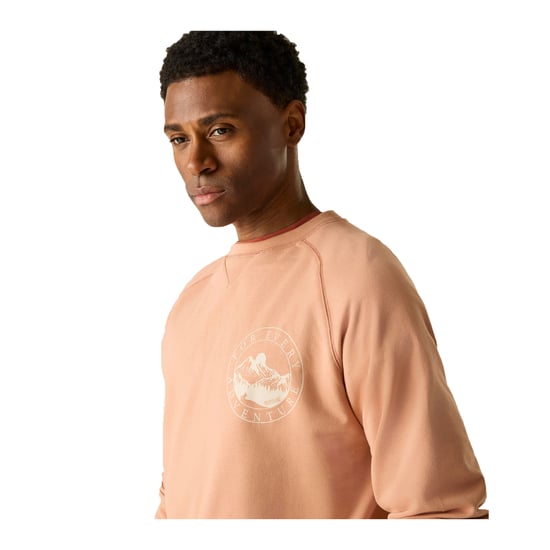 Regatta Mens Mountain Sweatshirt (Italian Clay) - Image 4