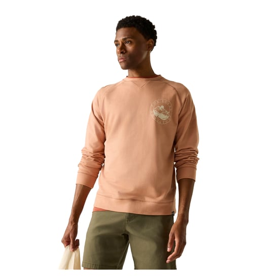 Regatta Mens Mountain Sweatshirt (Italian Clay) - Image 5