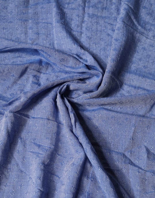 Dolce & Gabbana Blauwe Kant Sjaal Katoenen Nekwrap Schal - Image 6
