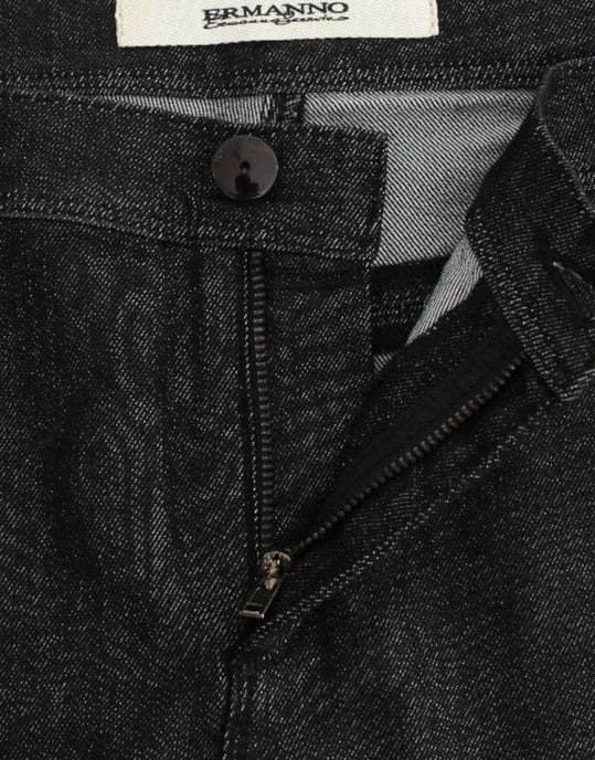 Ermanno Scervino Zwarte Slim Jeans Denim Broek Skinny Pijp Stretch - Image 5