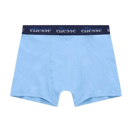 Ellesse Heren Muxel888 Boxershorts (Set van 3) (Marineblauw/Lichtblauw) - Image 3
