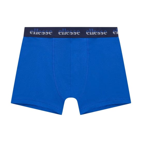 Ellesse Heren Muxel888 Boxershorts (Set van 3) (Marineblauw/Lichtblauw) - Image 4