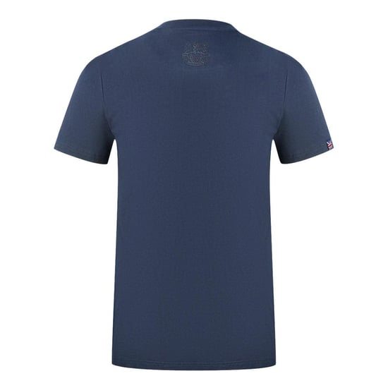 Aquascutum Heren 1851 AQ Logo T-Shirt (Marineblauw) - Image 2
