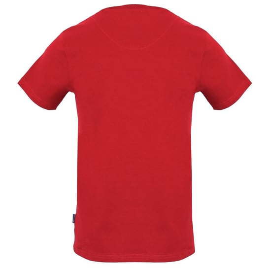 Aquascutum Heren Aldis Gestikt Logo T-Shirt (Rood) - Image 2