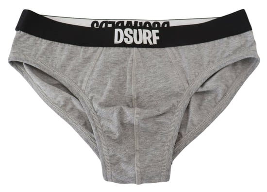 Dsquared² Grijze DSURF Logo Katoen Stretch Heren Slip Ondergoed - Image 1