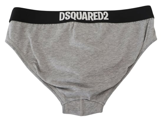 Dsquared² Grijze DSURF Logo Katoen Stretch Heren Slip Ondergoed - Image 3