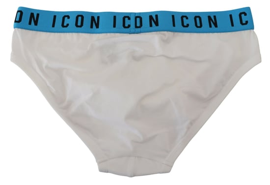 Dsquared² Witte Icon Logo Katoen Stretch Heren Brief Ondergoed - Image 2