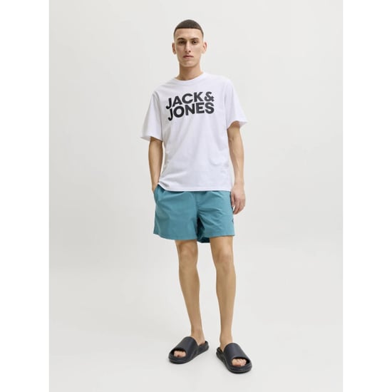 Jack & Jones Heren zwemshort jpstmaui splash magic groen/blauw - Image 2