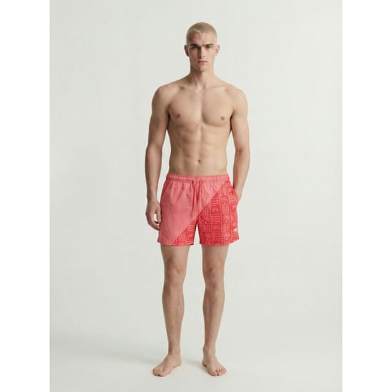 Jack & Jones Heren zwemshort jpstmaui splash magic hot coral - Image 3