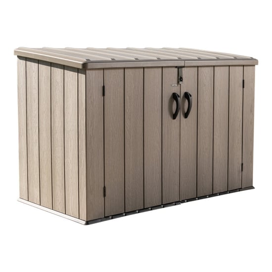 Lifetime Kunststof containerombouw greg afvalbak opslag kliko ombouw voor 3 - Image 1