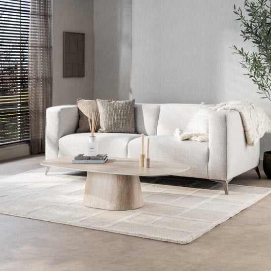 Hoyz salontafel centro 135cm keramiek travertin - Image 2