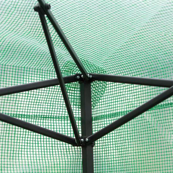 4goodz Pop-up foliekas met roldeur en pe raam 200x300x270 cm groen - Image 2