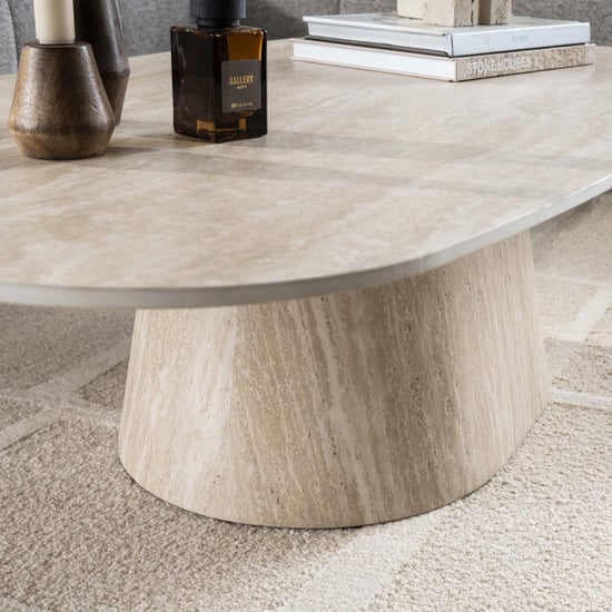 Hoyz salontafel centro 135cm keramiek travertin - Image 6