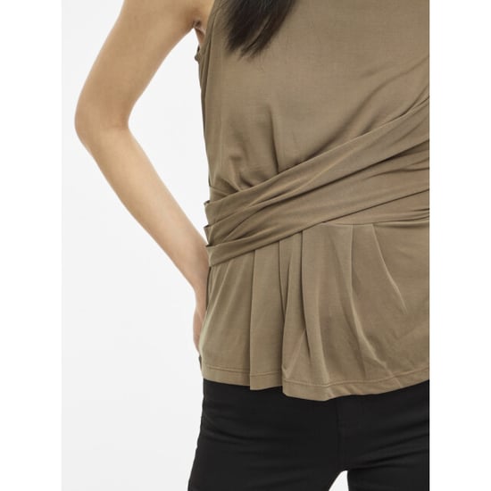 Vila Vimodala boat neck sl topvolbfs taupe - Image 3