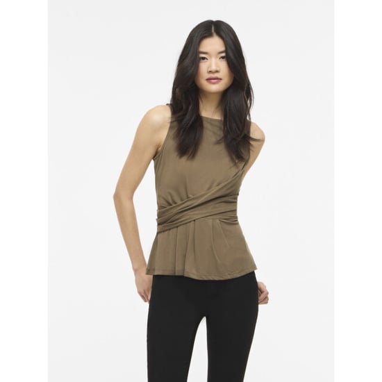 Vila Vimodala boat neck sl topvolbfs taupe - Image 6