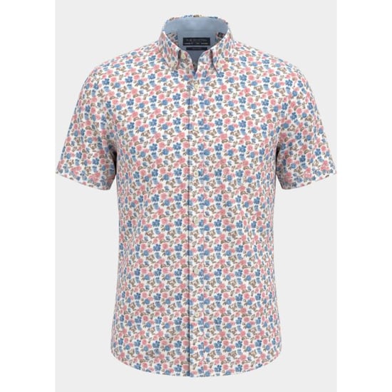 R.B. Boston Overhemd korte mouw heren marshall ss button down 616670/319 - Image 4