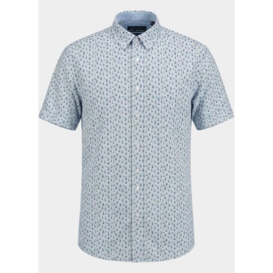 R.B. Boston Overhemd korte mouw heren marshall ss button down 616670/623 - Image 3