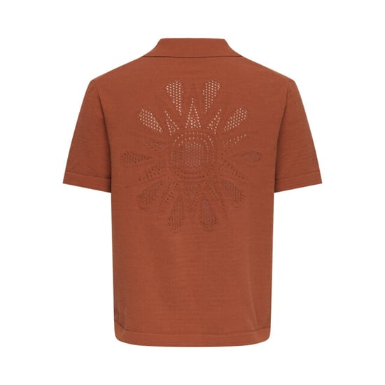 Only & Sons Onsjam life reg ss shirt knit brique - Image 3
