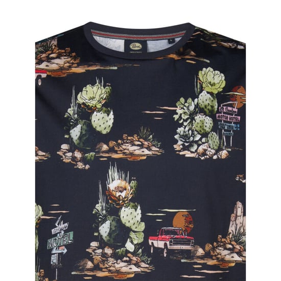 Petrol Industries Heren shirt m-2060-tsr640 5178 navy blue - Image 2