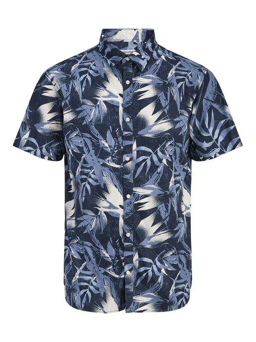 Jack & Jones Mens Short Sleeve Printed Shirt - Image 1