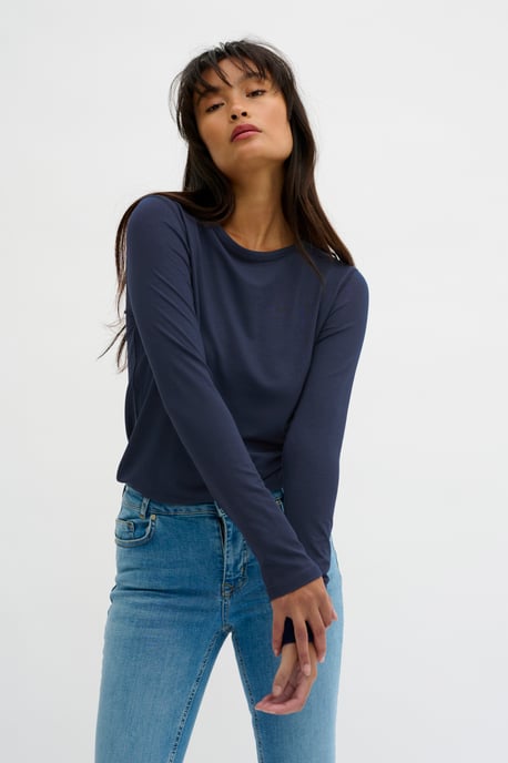 18 THE MODAL BLOUSE Long sleeved T-shirt Casual fit - Image 5
