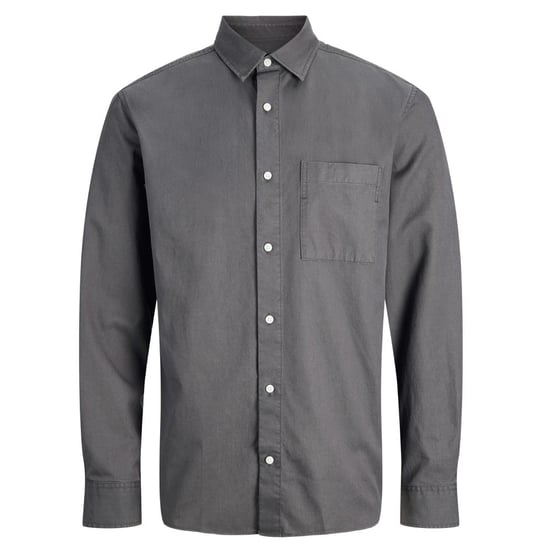 Jack & Jones Mens Tencel Shirt Regular Fit Long Sleeve - Image 2