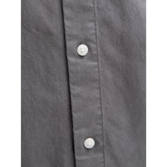 Jack & Jones Mens Tencel Shirt Regular Fit Long Sleeve - Image 3
