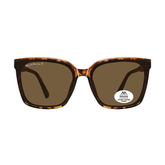 Montana Square Womens Tortoise Brown Polarized MP67 - Image 1