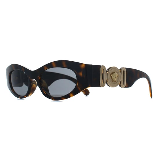 Versace Cat Eye Womens Havana Dark Grey VE4480U - Image 2