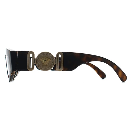 Versace Cat Eye Womens Havana Dark Grey VE4480U - Image 3