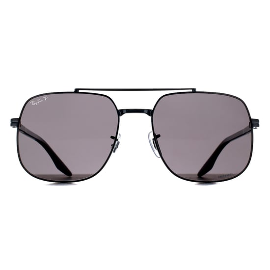 Ray-Ban Aviator Unisex Gunmetal Dark Grey Chromance Polarized RB3699 - Image 1
