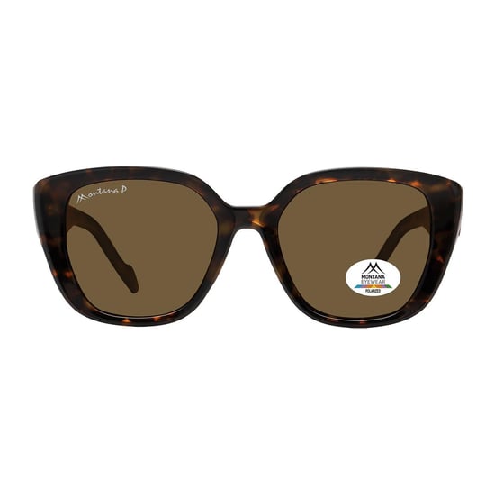Montana Square Womens Tortoise Brown Polarized MP180 - Image 1