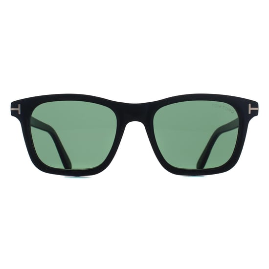 Tom Ford Square Mens Shiny Black Green Barron FT1179 - Image 1